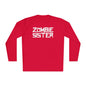 ""Zombie Sister Adult Long Sleeve Tee