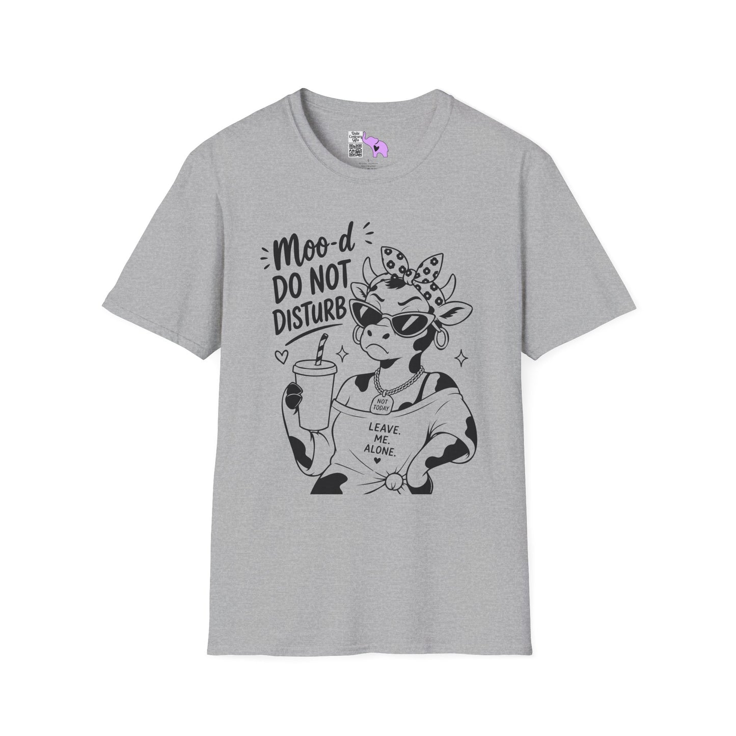 Moo-d: Do Not Disturb Given Adult T-shirt