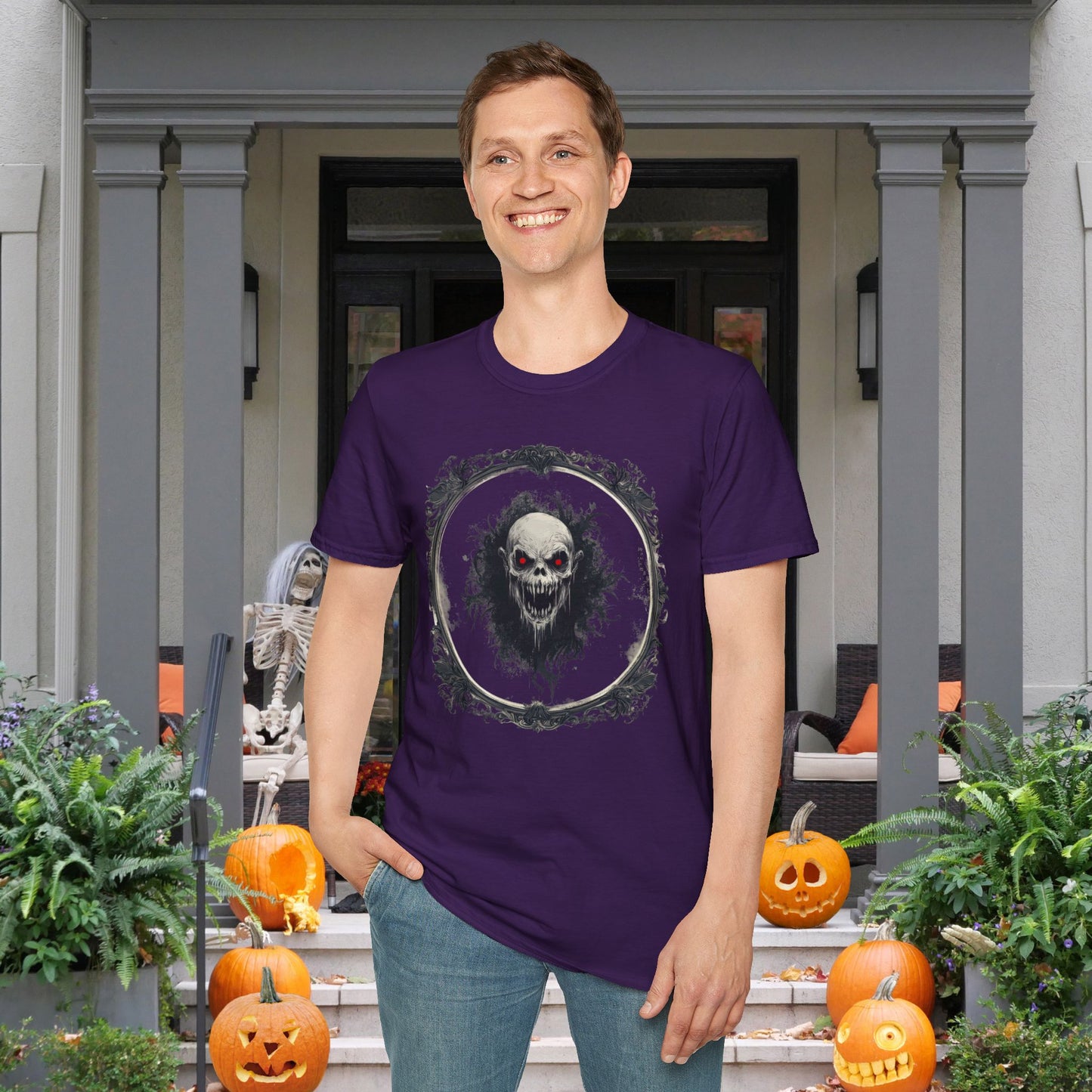 Halloween Ghouls Adult T-shirt