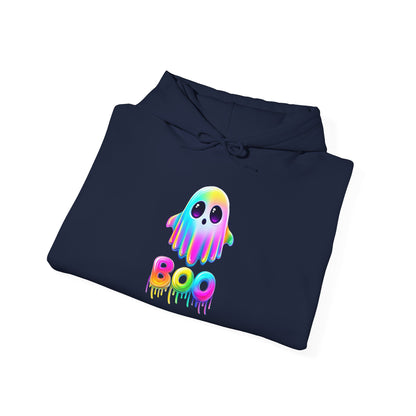 Neon Ghostly Boo Heavy Blend™ Hooded Sweatshirt