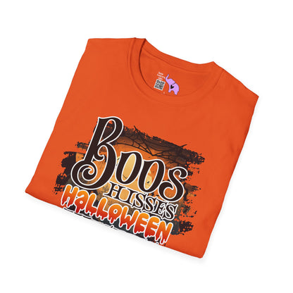 Boos Hisses Halloween Wishes Adult T-shirt