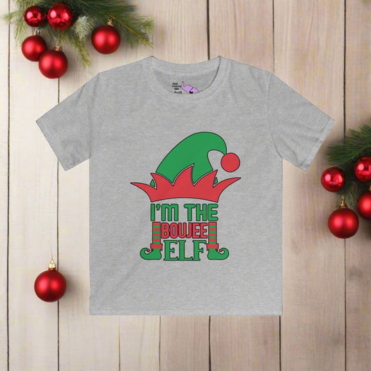 I'm The Boujee Elf Youth Softstyle Tee