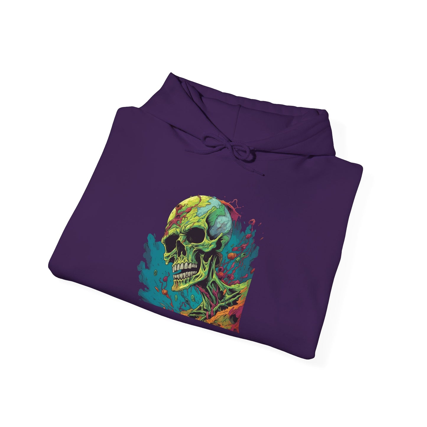 Surreal Skullscape Heavy Blend™ Hooded Sweatshirt