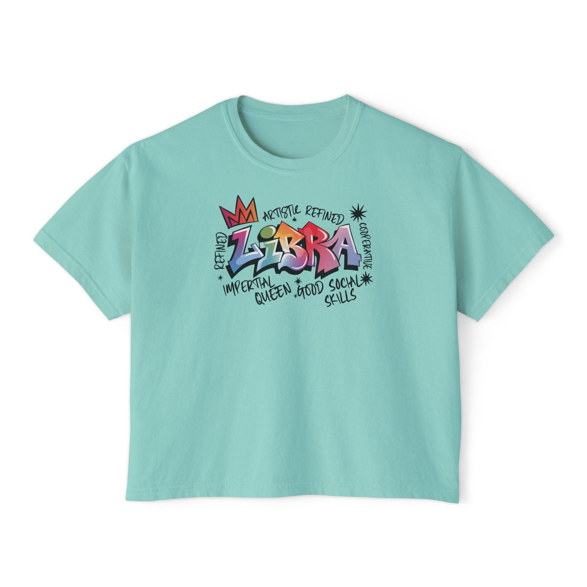 Libra Street Art Women's Boxy Tee