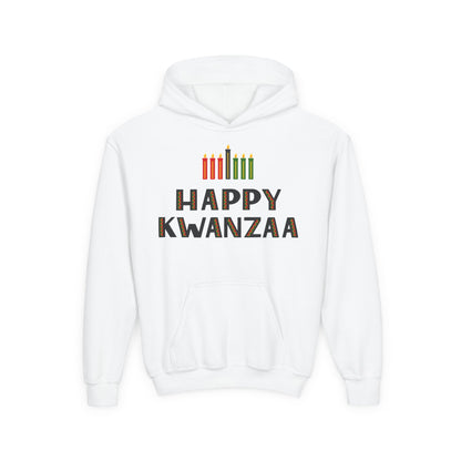 Happy Kwanzaa (Kinara) Youth Hoodie