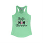 Wife Mom Survivor (Breast Cancer) Women's Ideal Racerback Tank