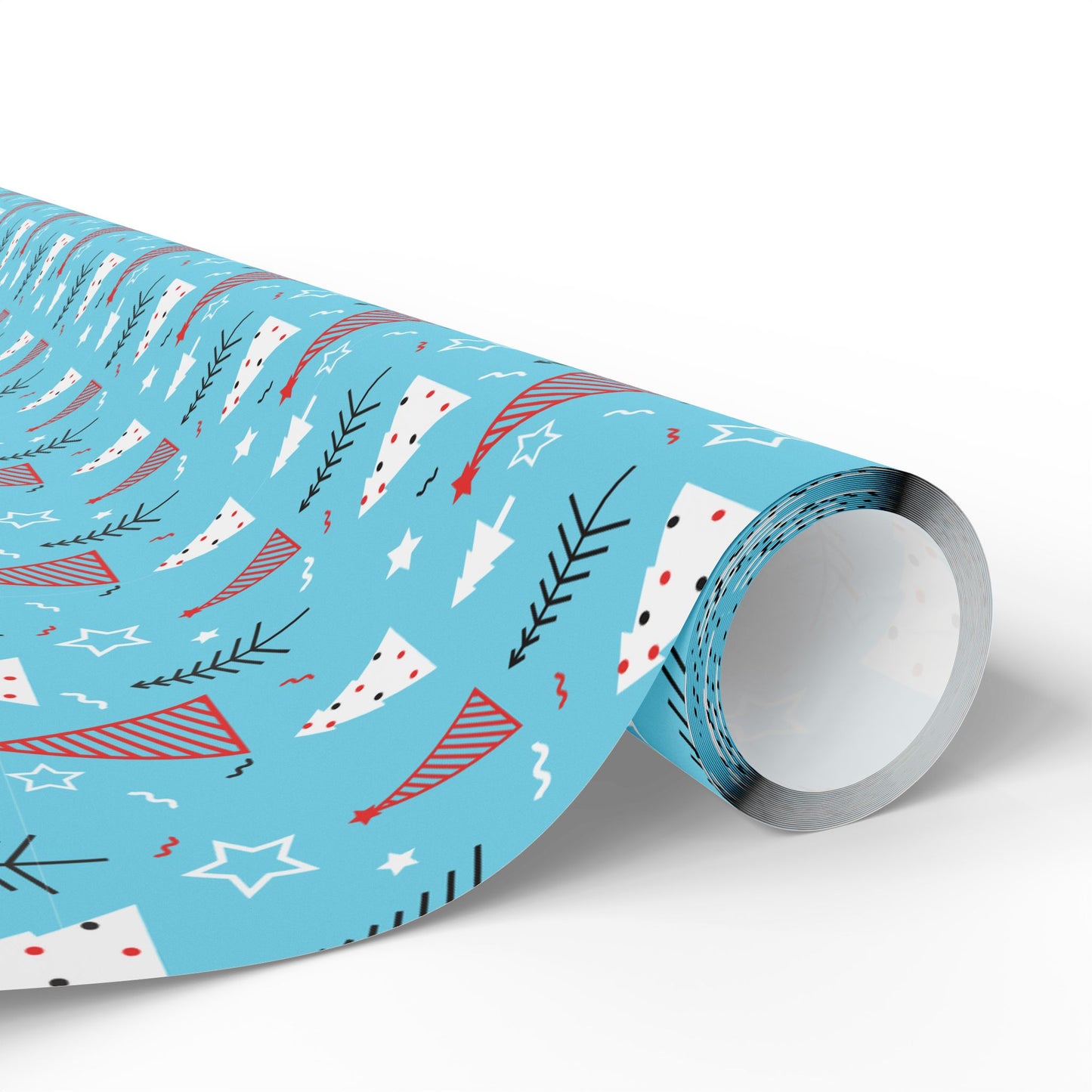 Yuletide Pines Wrapping Paper