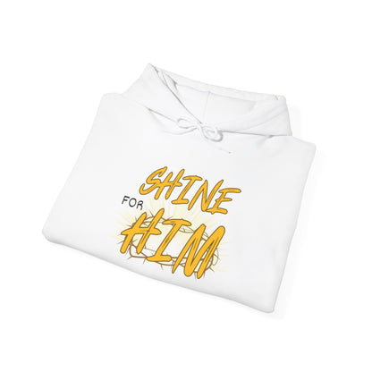 Shine For Him Heavy Blend™ Hooded Sweatshirt