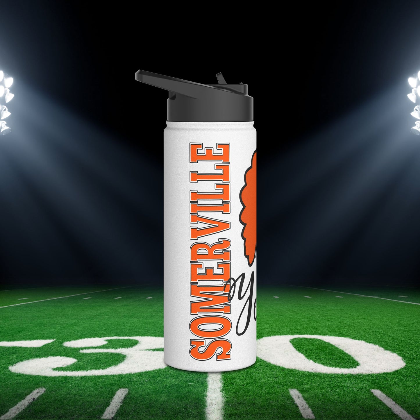 Somerville Vertical Fury Stainless Steel Water Bottle