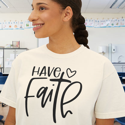 Have Faith Women's Boxy Tee