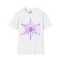 Large Snowflake Adult T-shirt