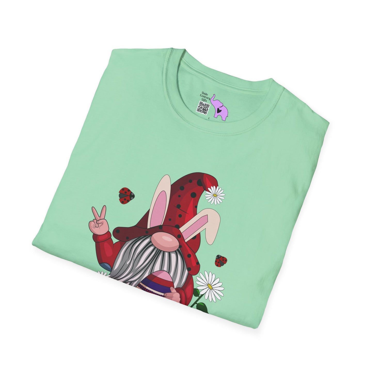 Happy Easter Gnome Adult T-shirt