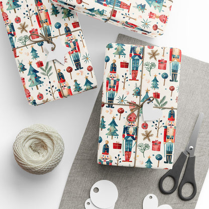 Nutcracker Noel Wrapping Paper