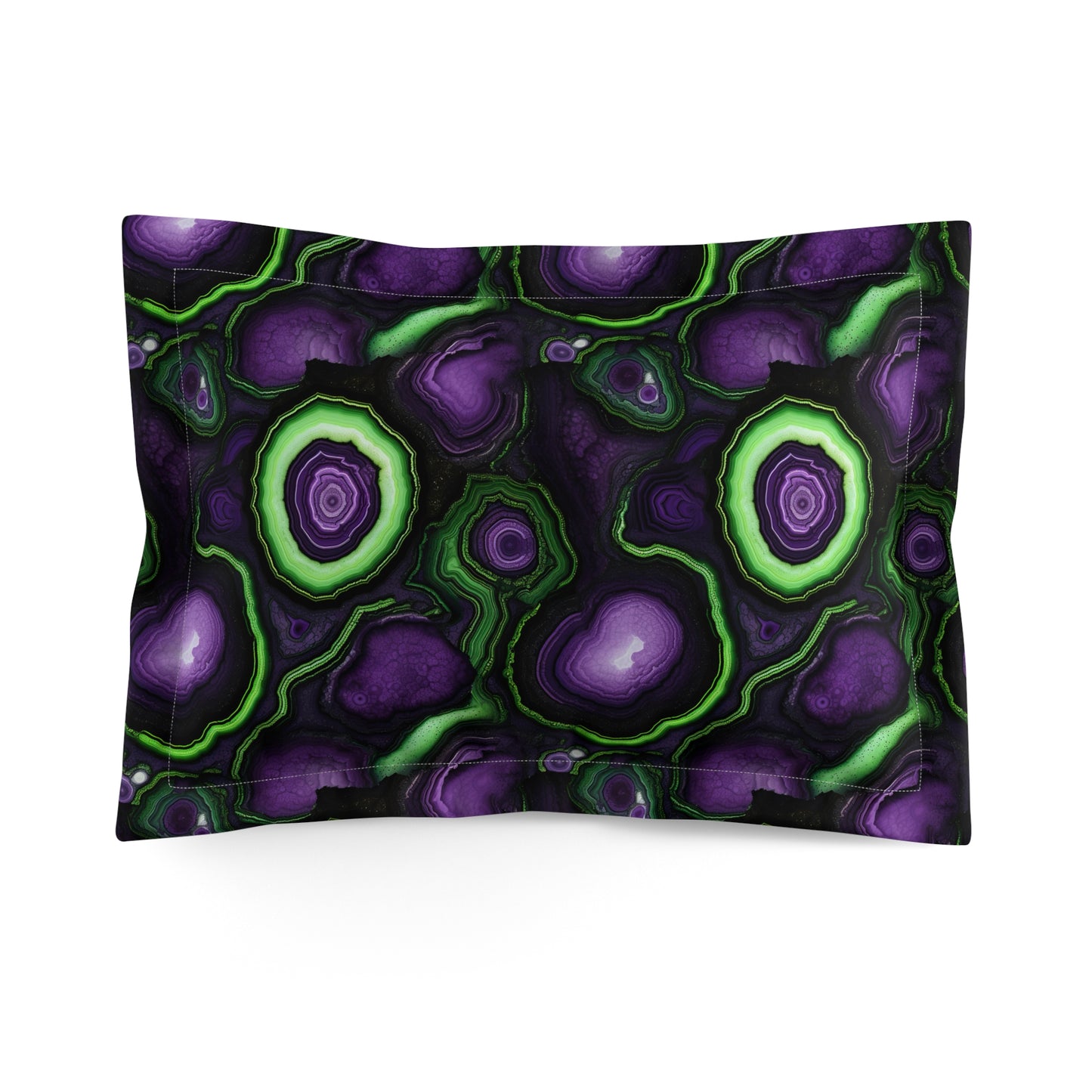 Amethyst & Lime Fracture Duvet Bedding Set