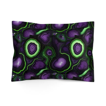 Amethyst & Lime Fracture Duvet Bedding Set