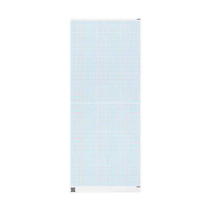 Powder Blue Sweethearts Wrapping Paper