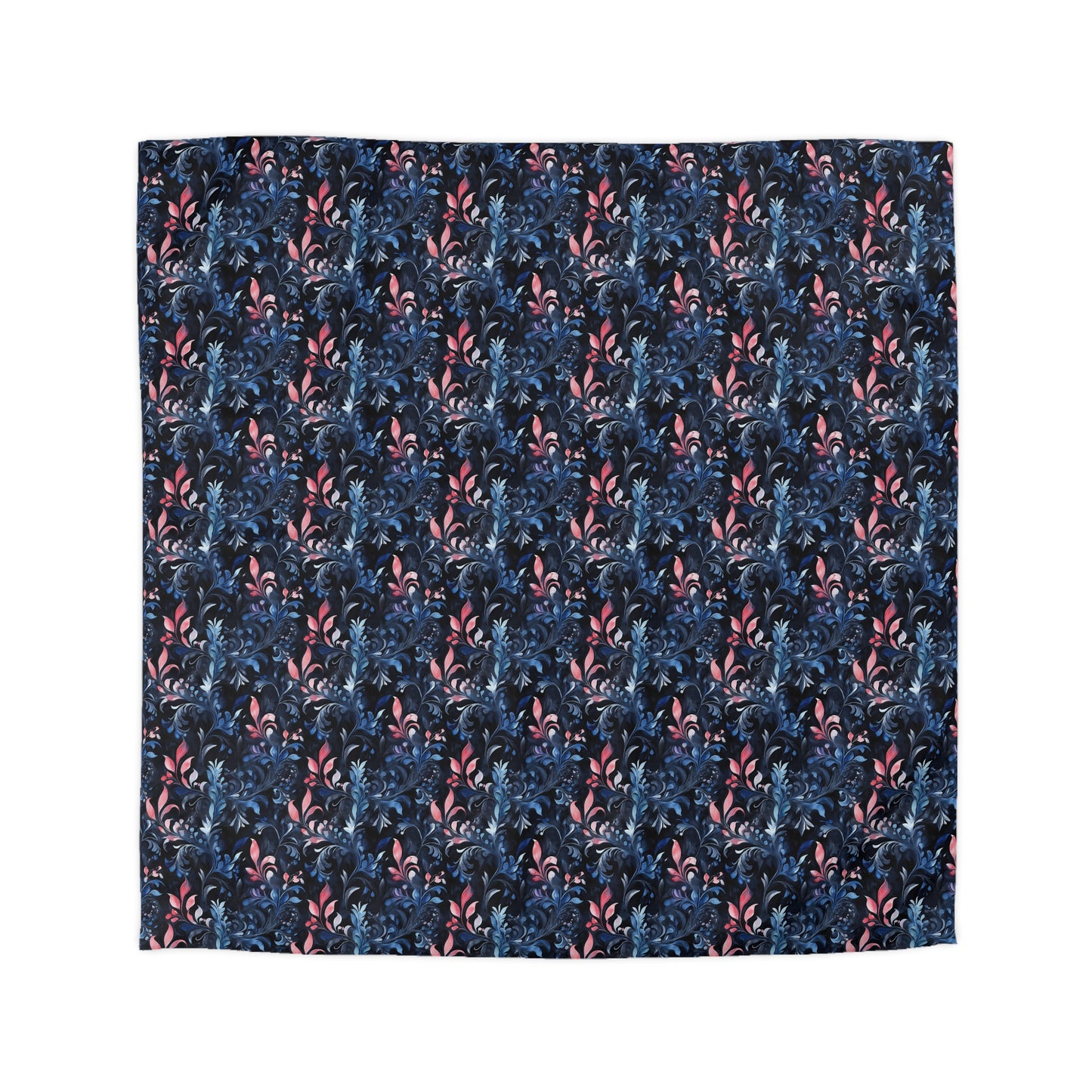 Dusky Floral Whispers Microfiber Duvet Cover