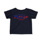 Little Mister #America Infant Soft T-Shirt