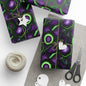 Amethyst & Lime Fracture Wrapping Paper