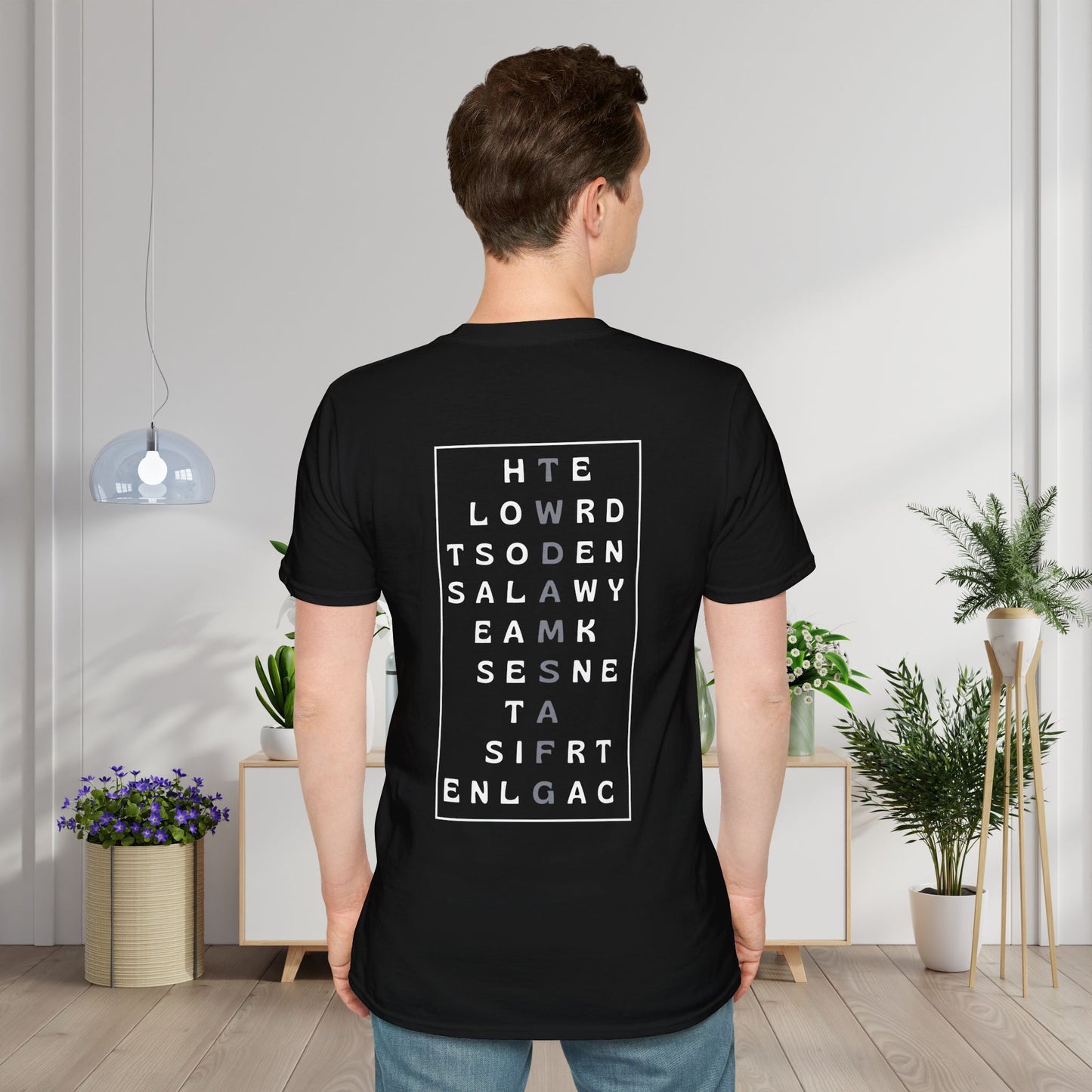The World Doesn't Always Make Sense at First Glance Adult T-shirt