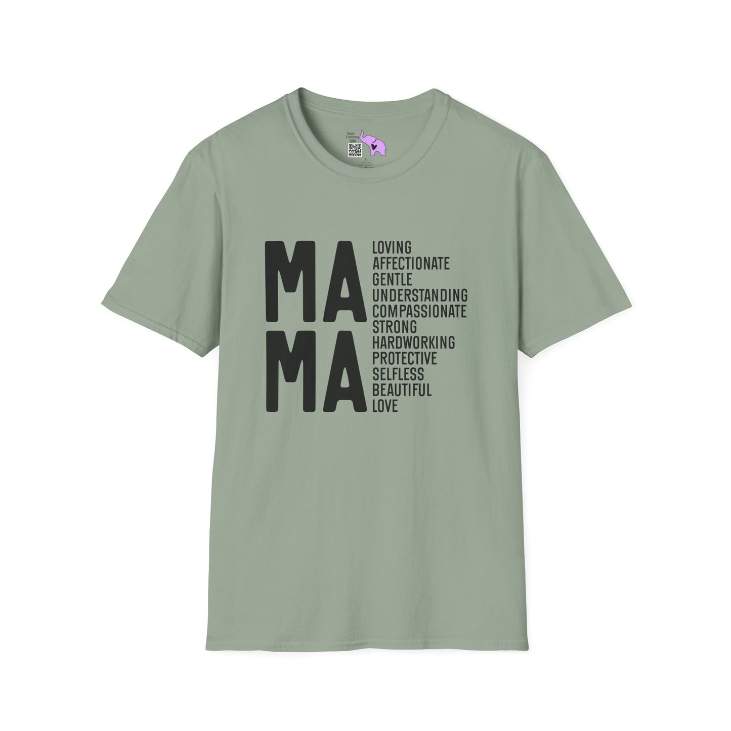Mama Qualities Adult T-shirt