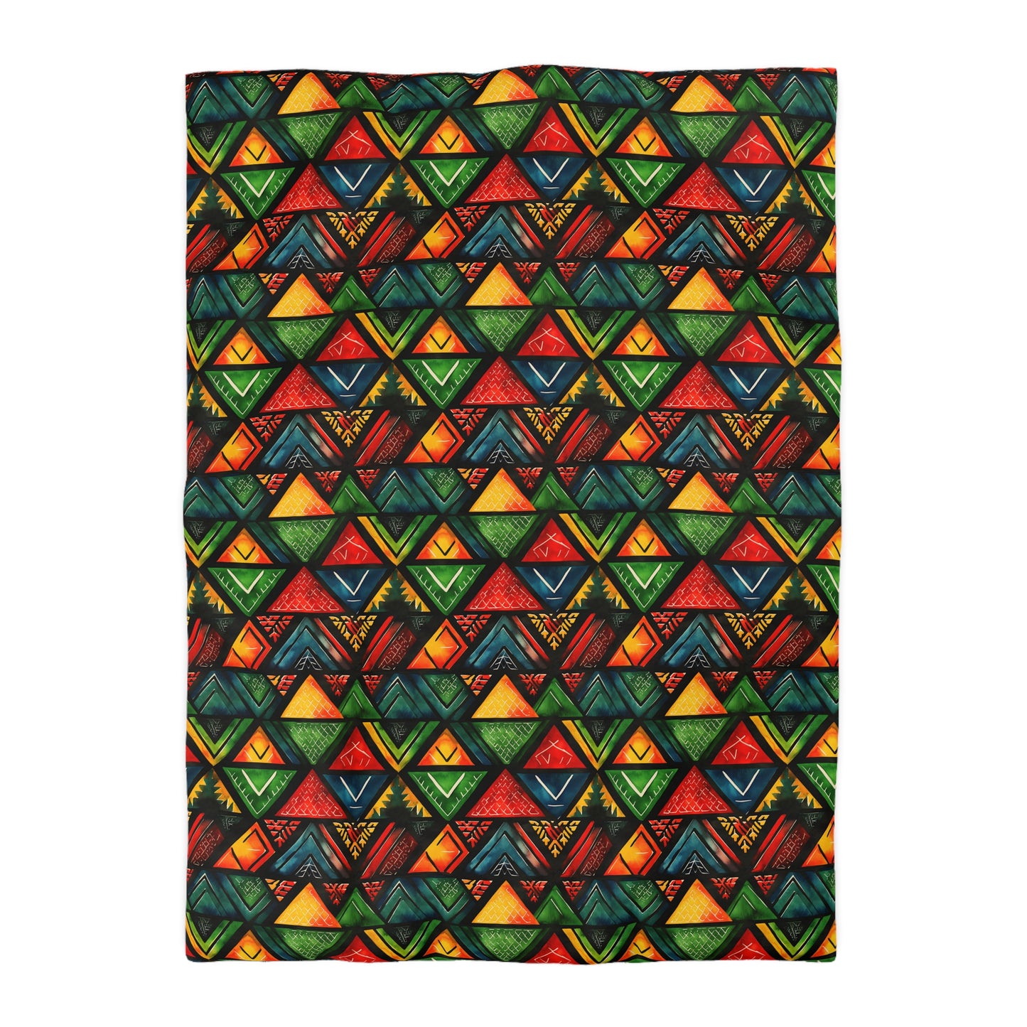 Ancestor Echo Microfiber Duvet Cover
