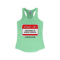 Hello, I'm A Functioning At Reduced Capacity Women's Ideal Racerback Tank