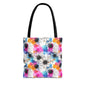 Watercolor Daisy Dream Canvas Tote Bag