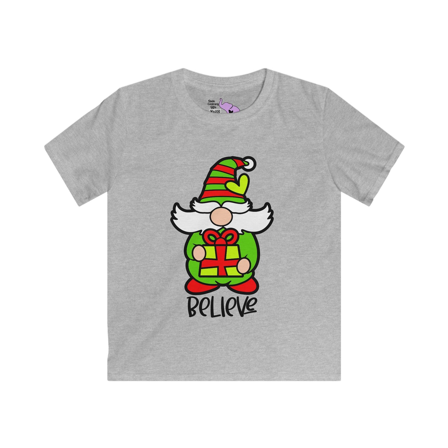 Believe Gnome Youth Softstyle Tee