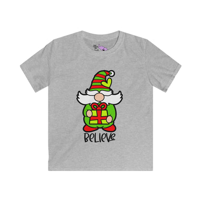 Believe Gnome Youth Softstyle Tee