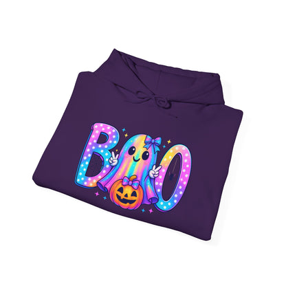 Pastel Boo Heavy Blend™ Hooded Sweatshirt