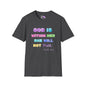 God Is Within Her She Will Not Fail Psalm 46:5 Adult T-shirt