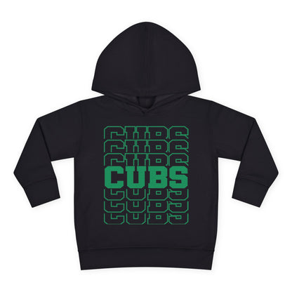 Cubs (Stacked) Toddler Hoodie