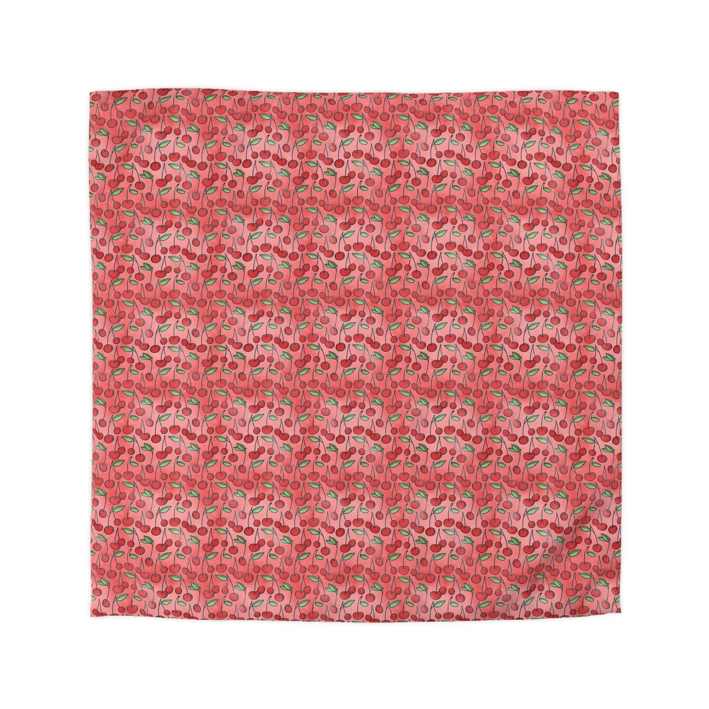 Cherry Bombshell Microfiber Duvet Cover