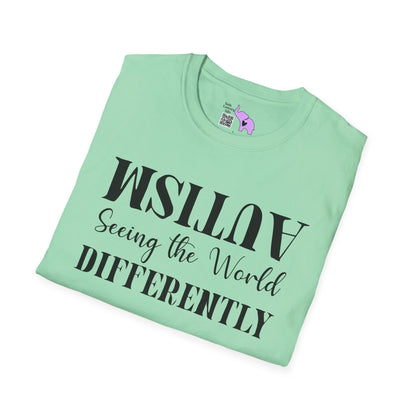 Autism Seeing The World Differently Adult T-shirt