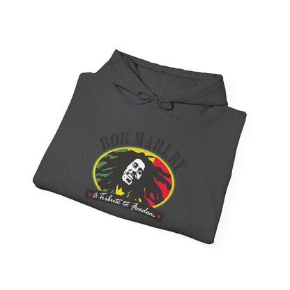 Bob Marley A Tribute To Freedom Adult Heavy Blend™ Hooded Sweatshirt