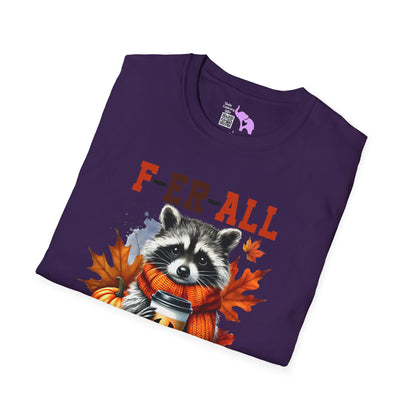 F-Er-All Raccoon Adult T-shirt