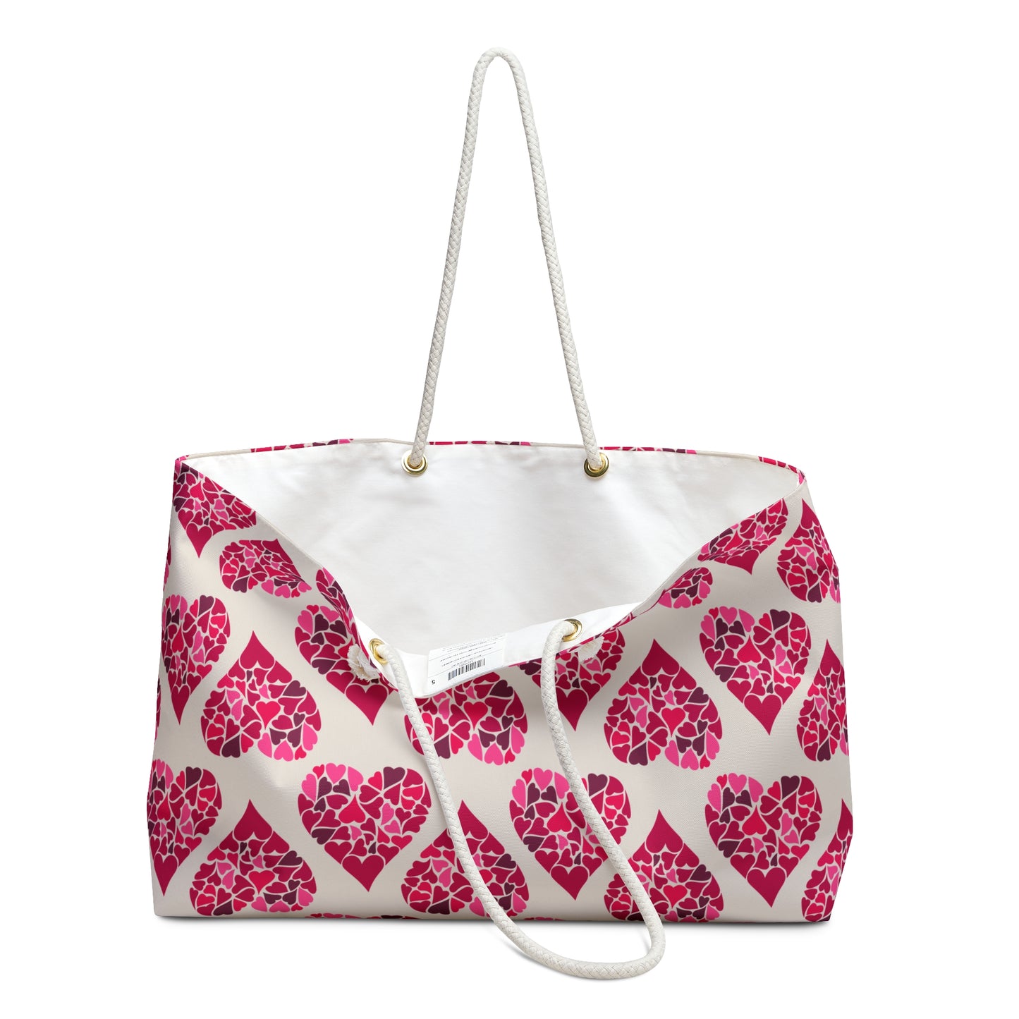 Simple Hearts Weekender Bag