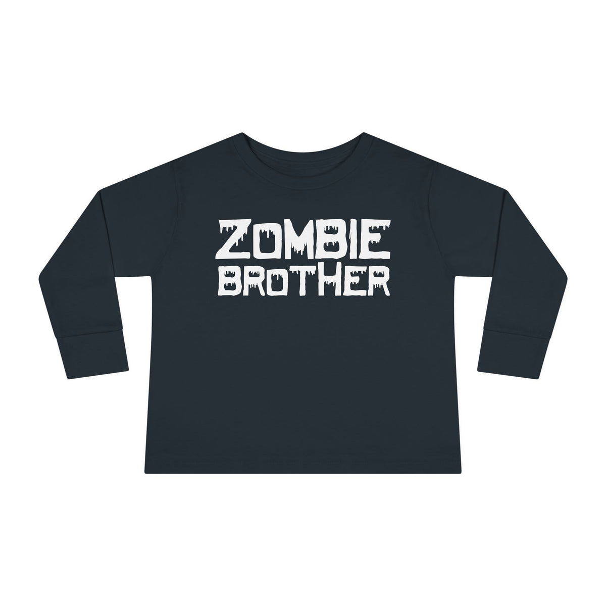 ""Zombie Brother Toddler Long Sleeve Tee