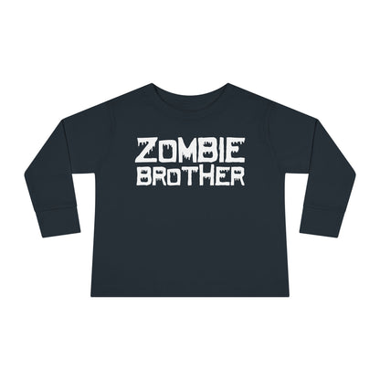 ""Zombie Brother Toddler Long Sleeve Tee