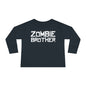 ""Zombie Brother Toddler Long Sleeve Tee