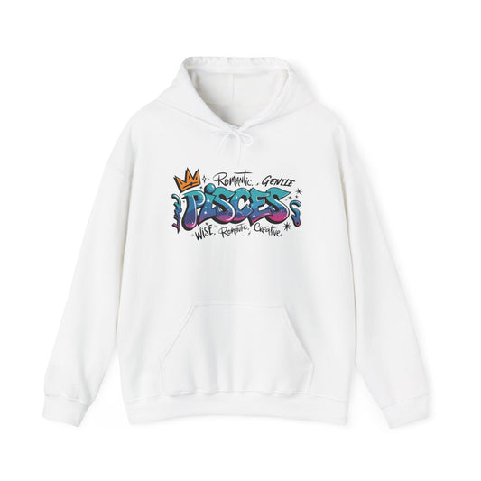 Pisces Street Art Heavy Blend™ Hooded Sweatshirt