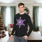 Large Snowflake Adult Long Sleeve Tee