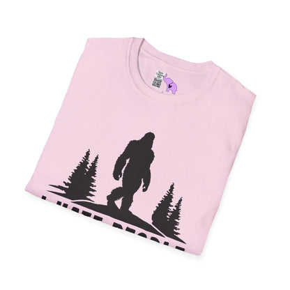 Bigfoot: I Hate People Adult T-shirt