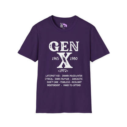 GenX 1972 Adult T-shirt