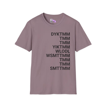 Do You Know The Muffin Man Abbreviation Adult T-shirt