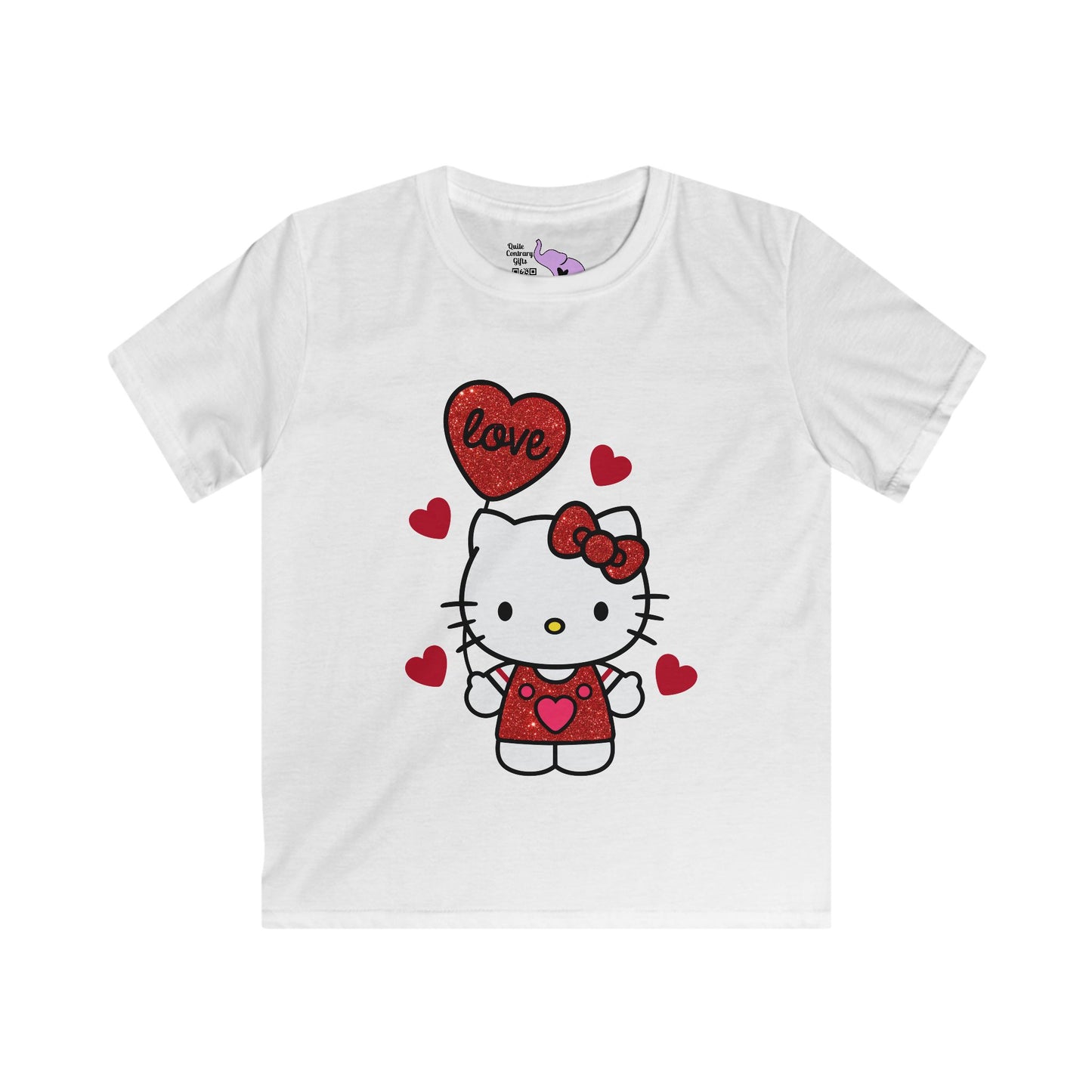 Valentine Hello Kitty Youth Softstyle Tee