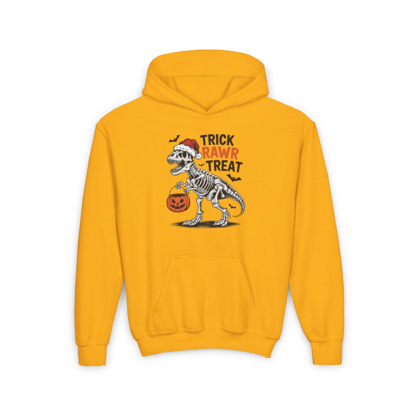 Trick Rawr Treat Youth Heavy Blend Hoodie