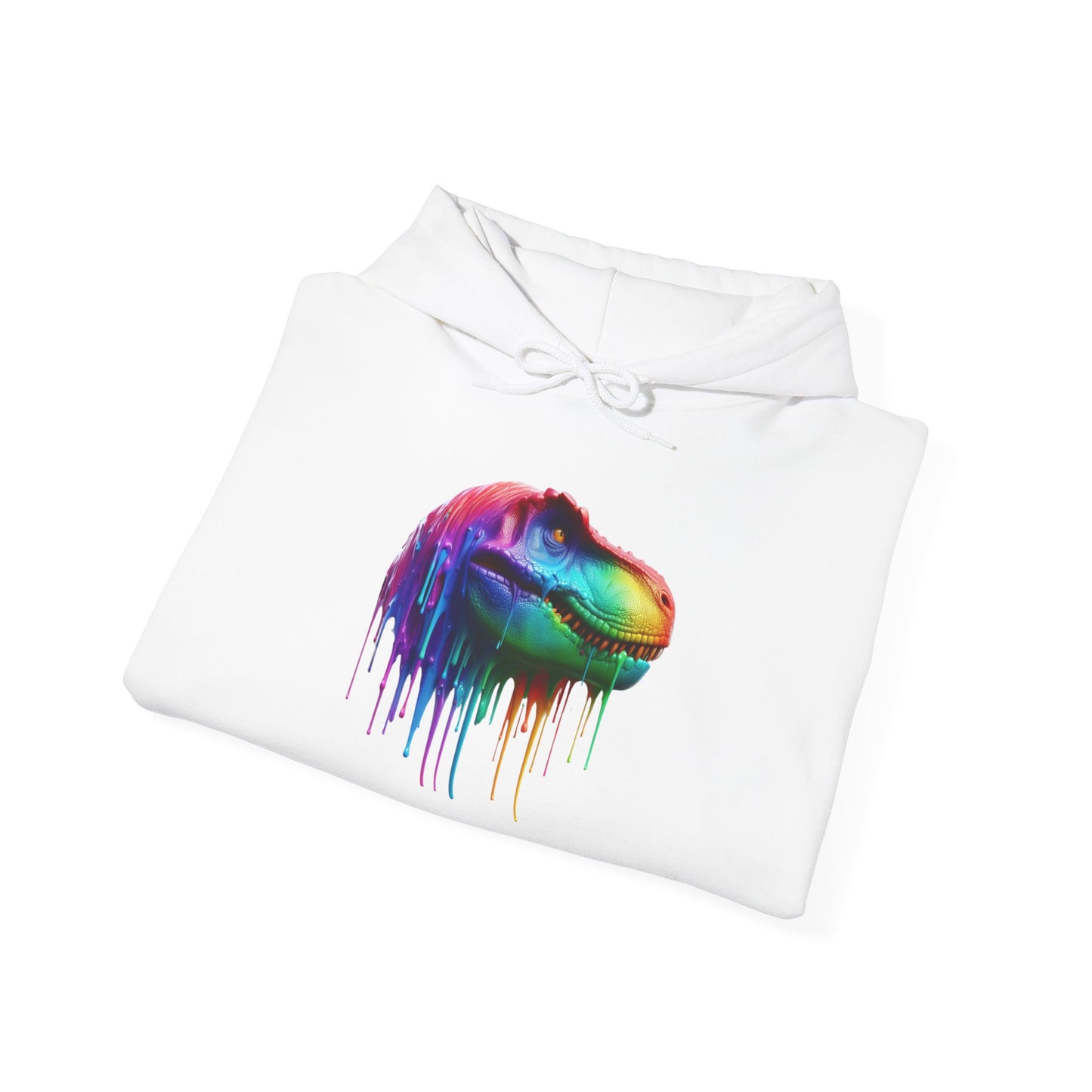 Colorful Dinosaur Heavy Blend™ Hooded Sweatshirt
