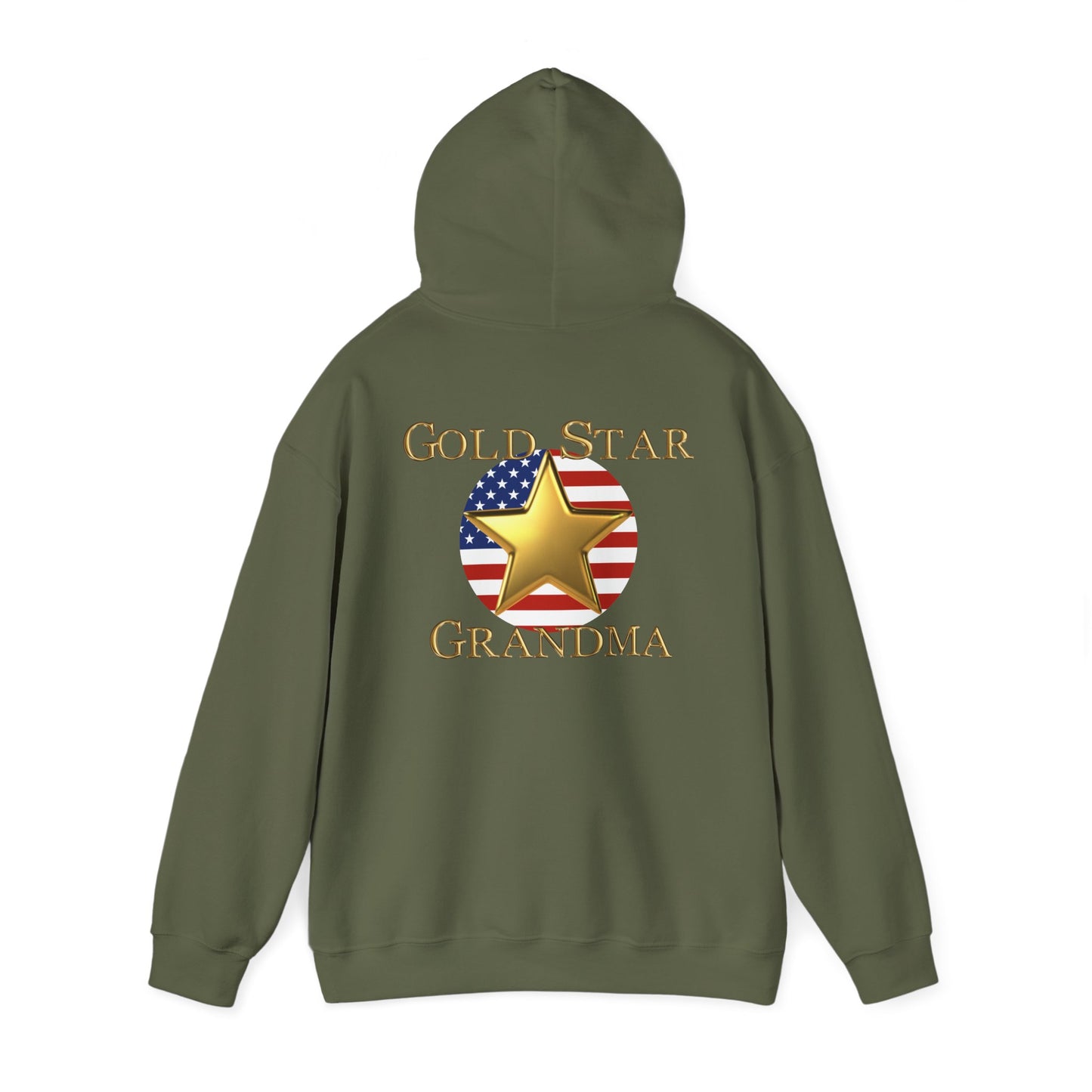 Gold Star Grandma Heavy Blend™ Hooded Sweatshirt